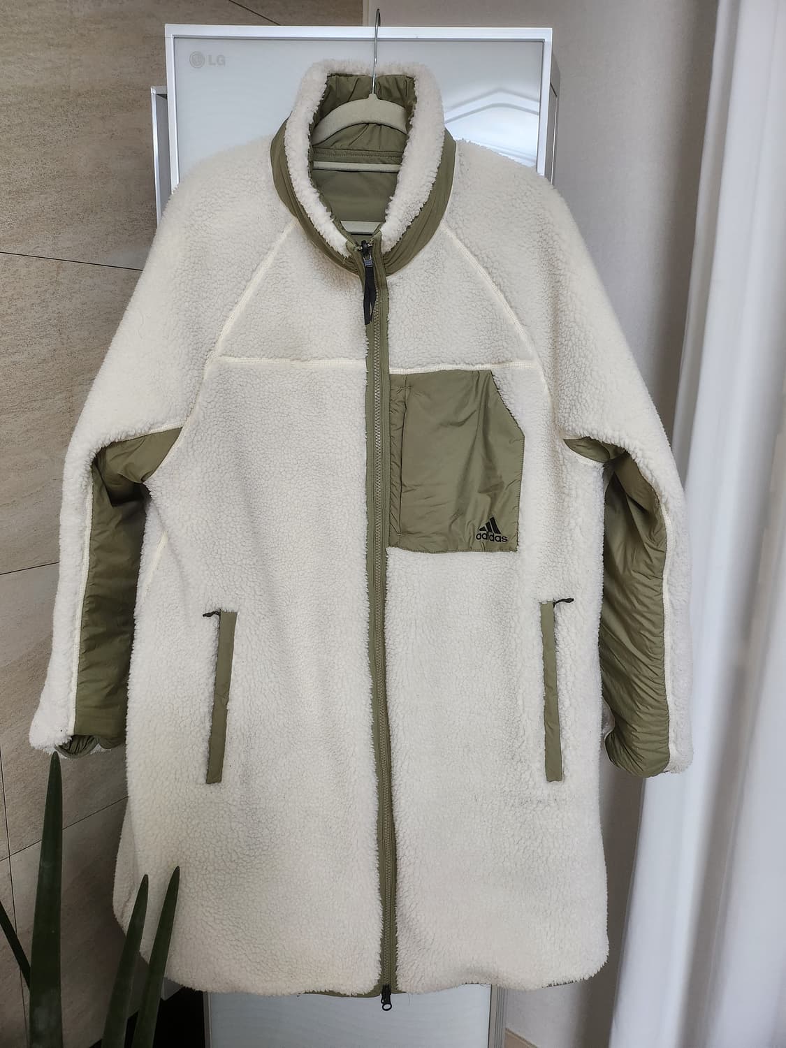 아디다스 양면 플리스 코트 상품이미지2