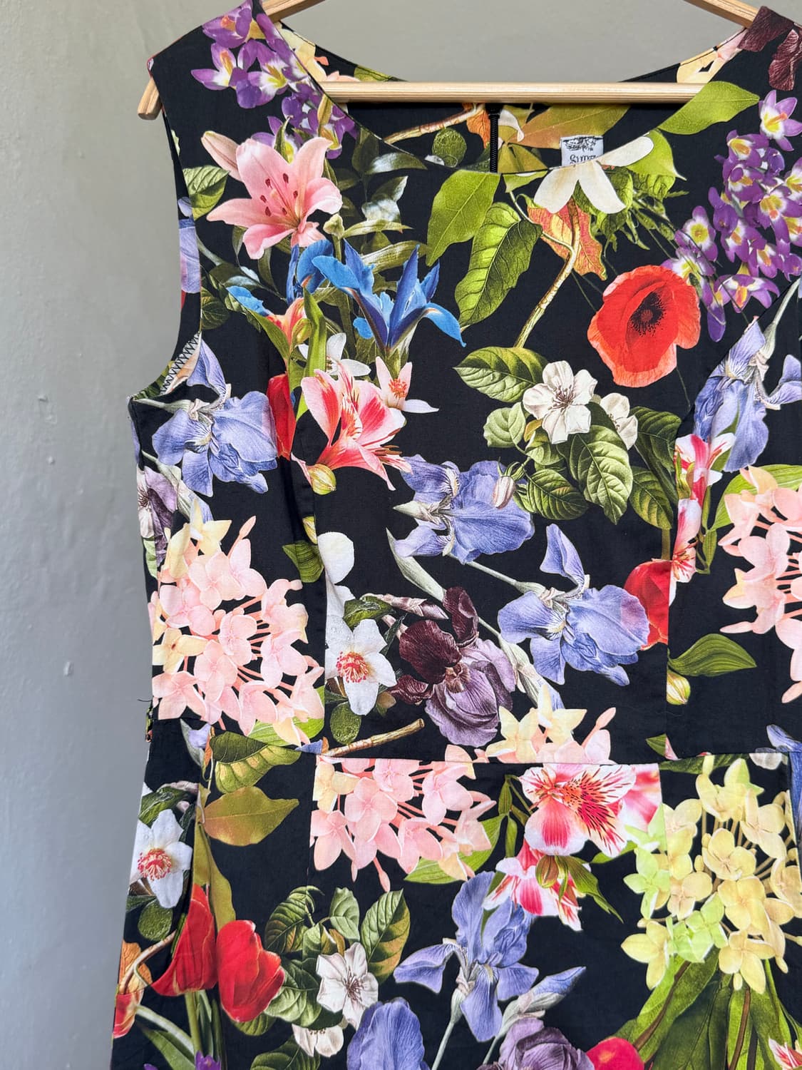 SUPERPOSE 플라워 나시 원피스 made in italy 상품이미지2