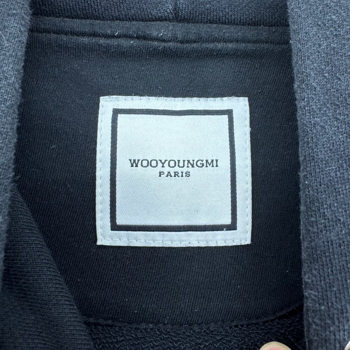 우영미 멀티플라워 백로고 후드티 50 상품이미지4