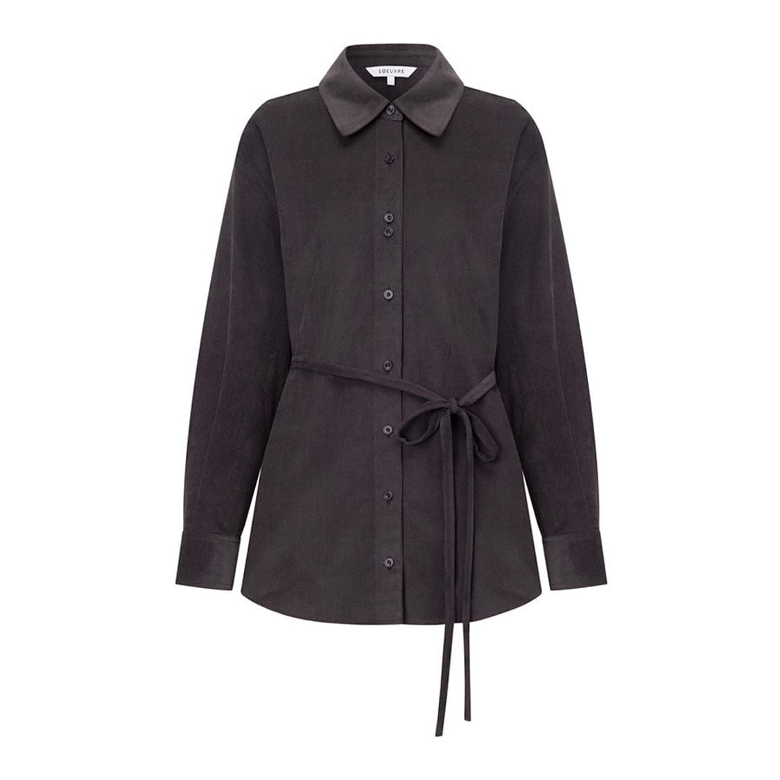 [루에브르] 코듀로이 셔츠 다크 브라운 상품이미지1