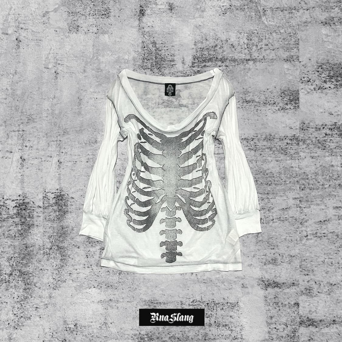 (rnaslang) 00s bone loose t  상품이미지1