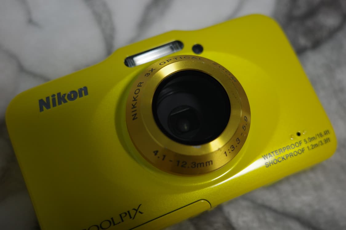 니콘 쿨픽스 S31 Nikon Coolpix 방수 디카 옐로우 상품이미지2