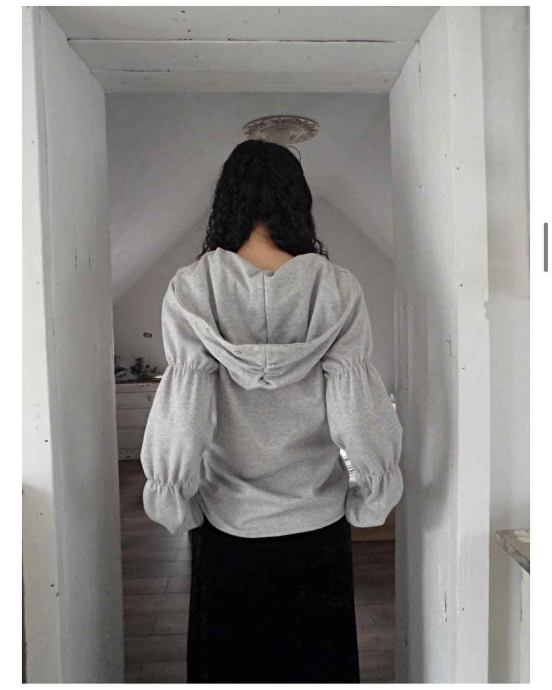 텍스쳐서울 후드 셔링 가디건 hoodie shirring cardigan 상품이미지2