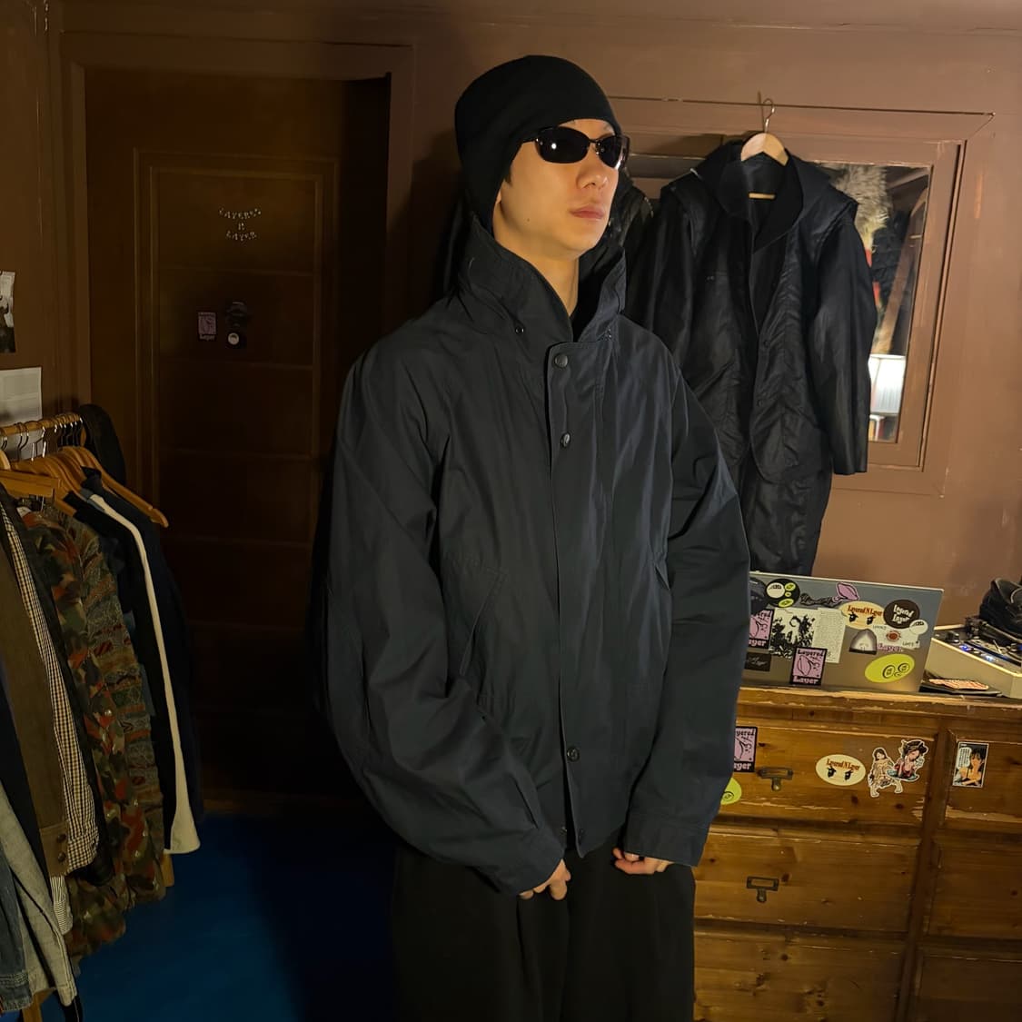 NAUTICA SAILER OVERSIZED BOMBER JACKET 상품이미지1