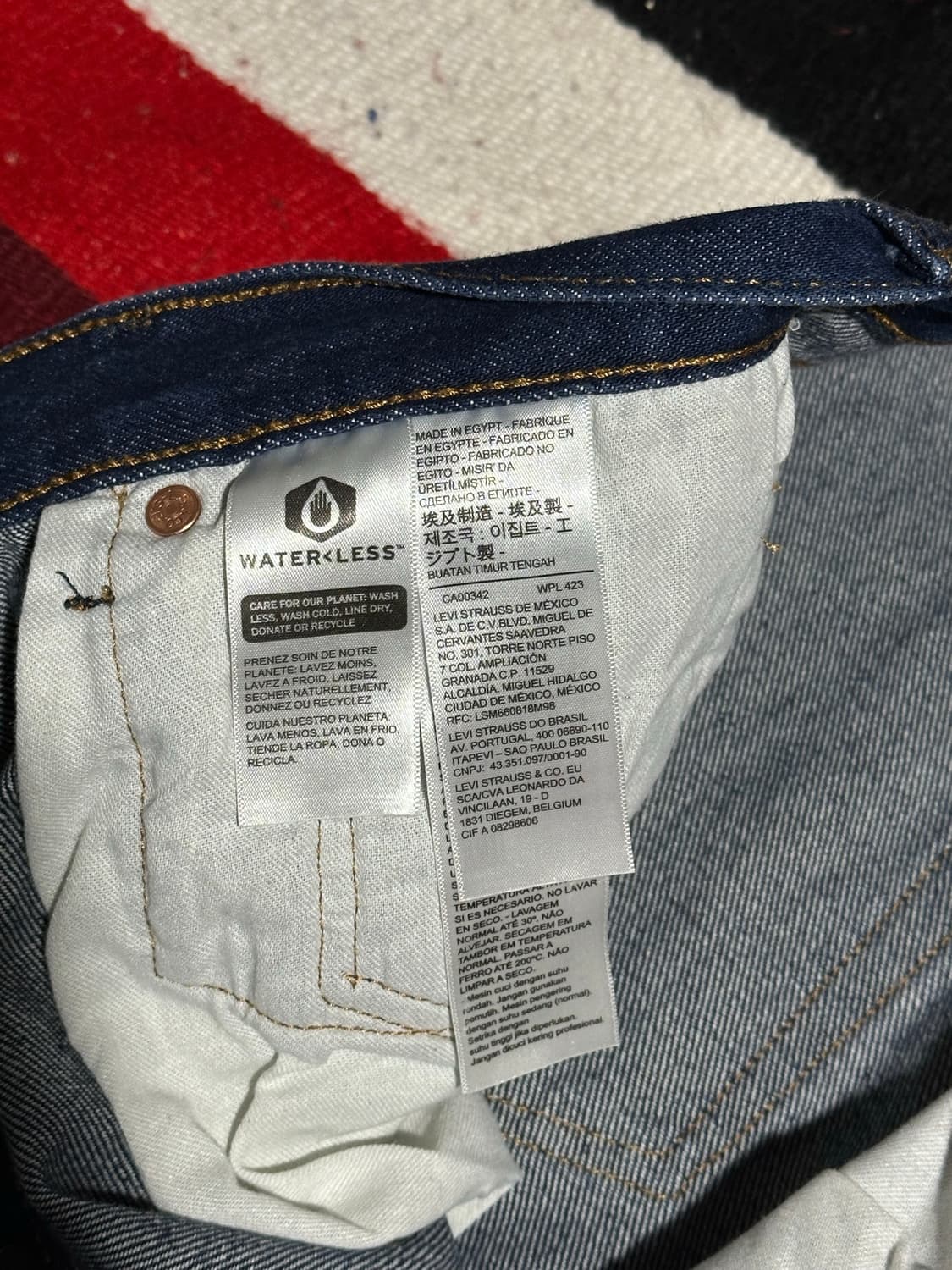 [리바이스] •Levi’s 501 Denim W32 L32 상품이미지5