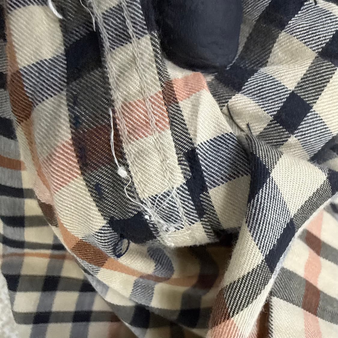 105 닥스 체크 반팔 셔츠 0219T1 상품이미지4