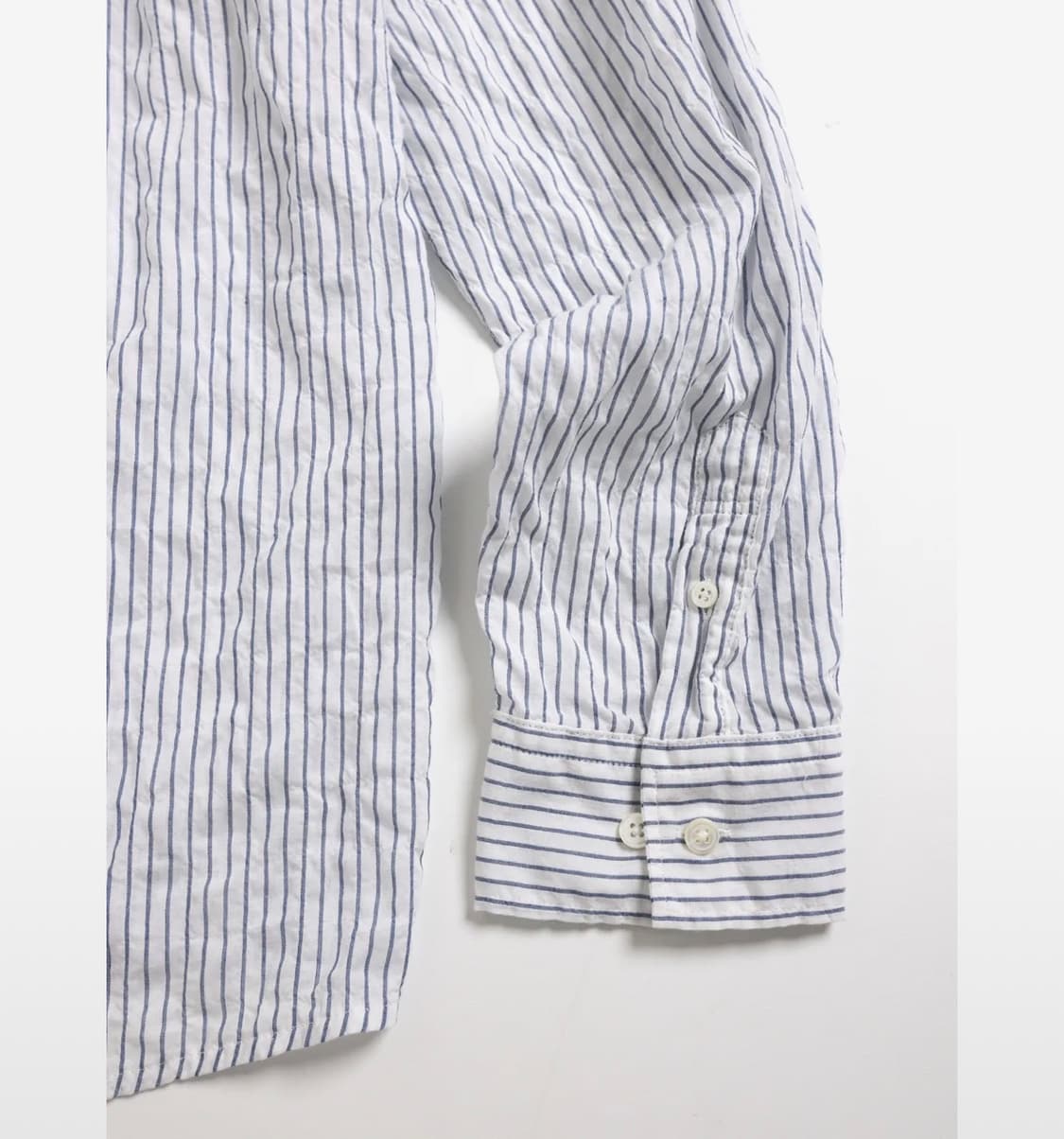 해칭룸 셔링 스트라이프 셔츠 [2] 상품이미지4