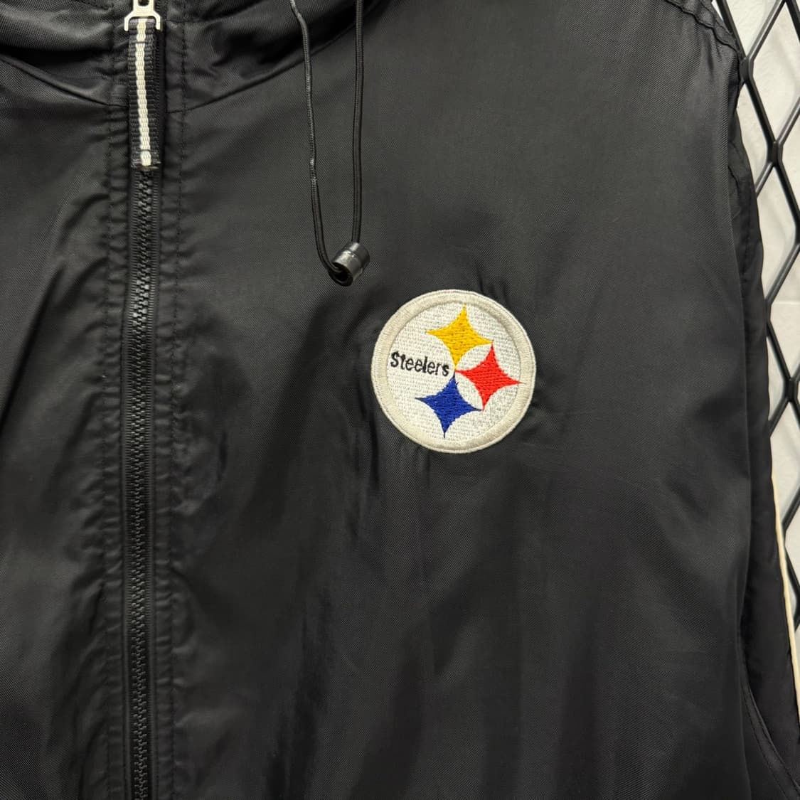 NFL X STEELERS 리버시블 바람막이 플리스 자켓 상품이미지5