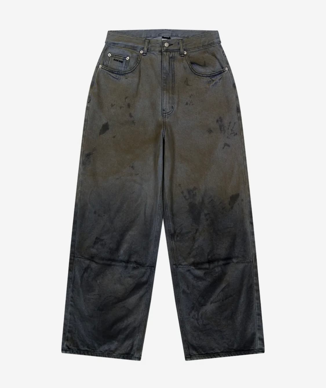 아캄 /Dirty Gradation Denim Pants (Gray) 1 상품이미지4