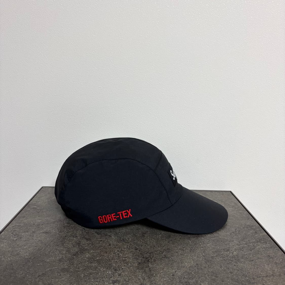 (OS) 슈프림 박스로고 캠프캡 모자 고어텍스 롱빌 블랙 M-L 상품이미지2