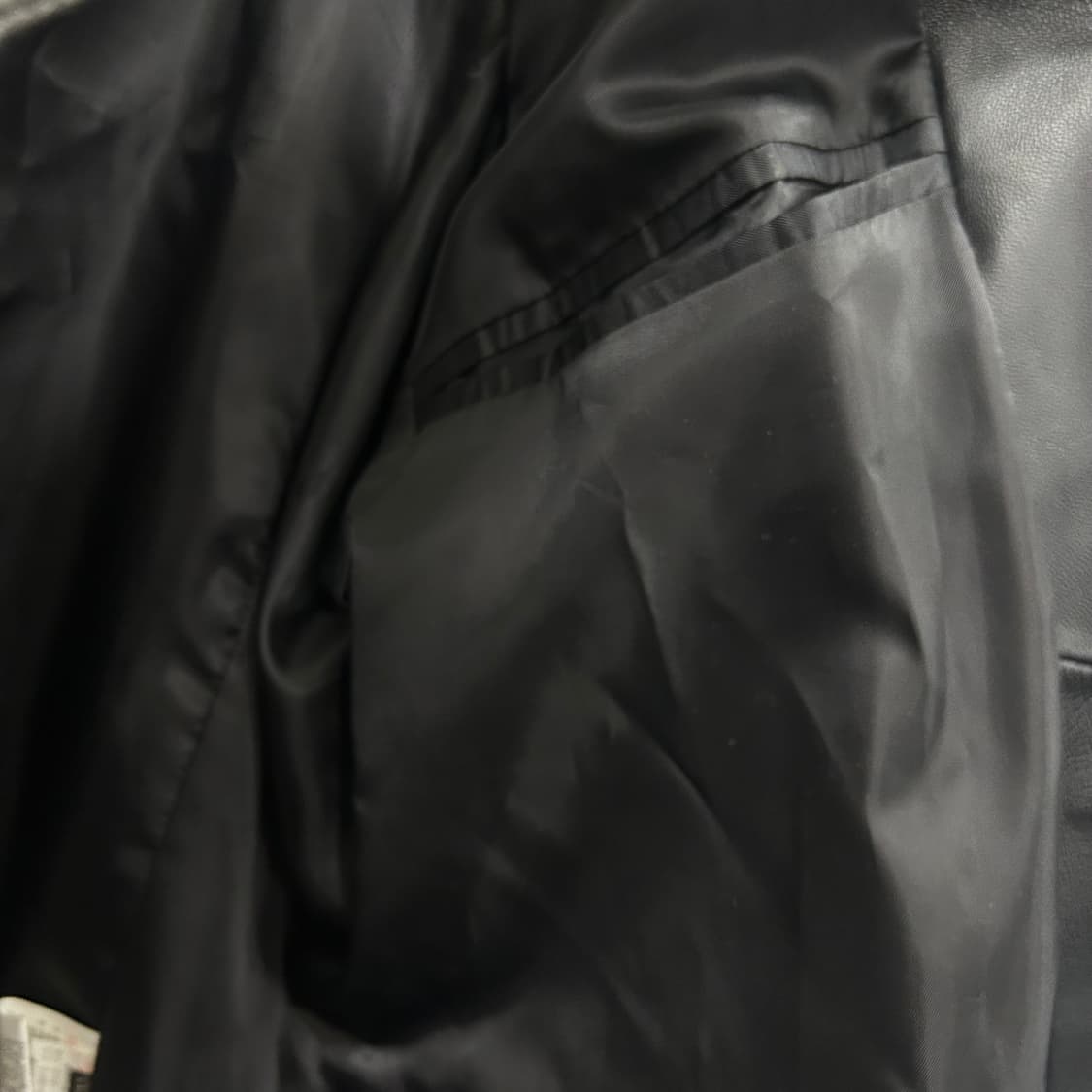 핸드메이드 이태리 양가죽 오버핏 블레이져 상품이미지4