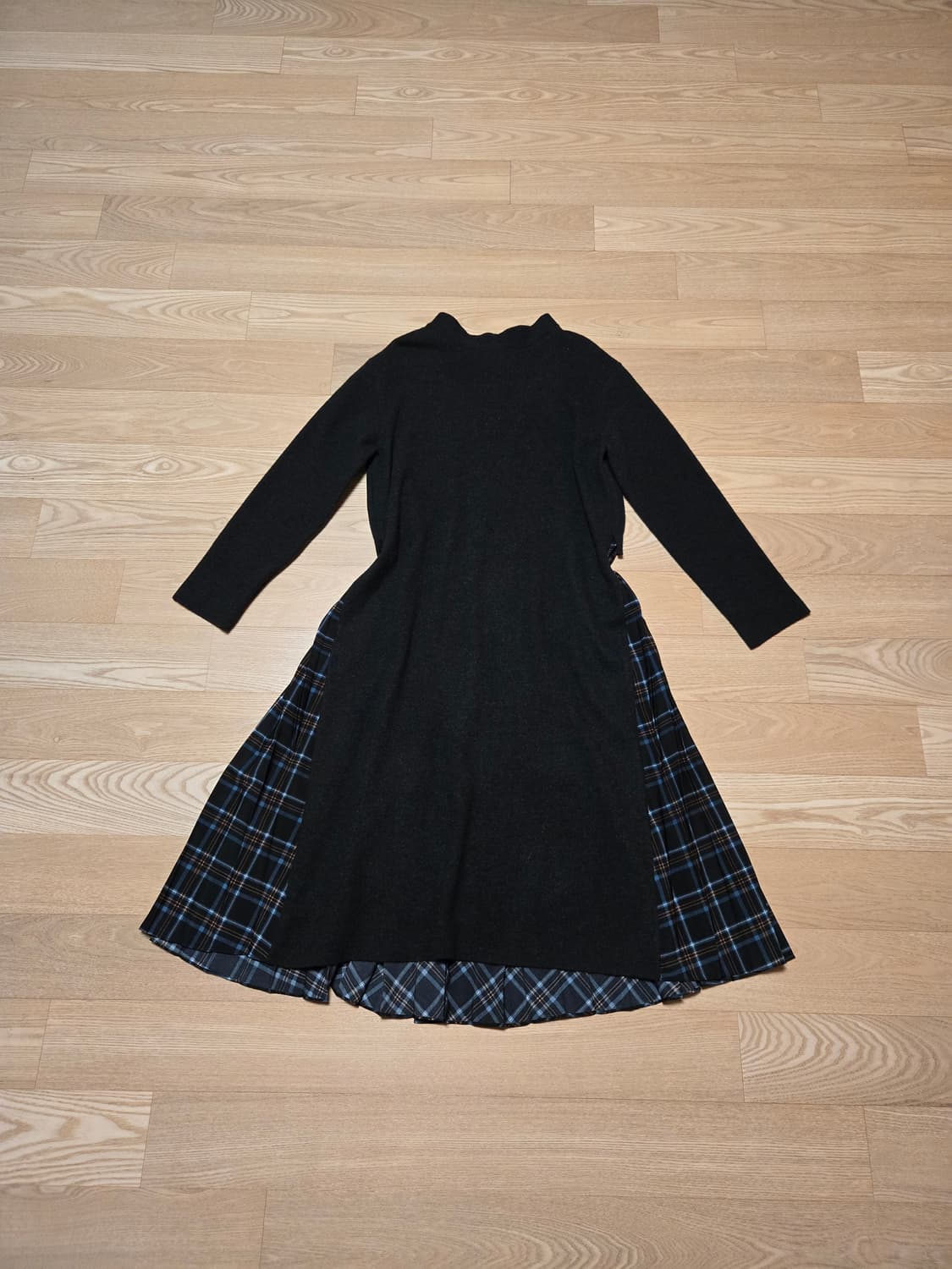 [F] SJSJ 에스제이에스제이 플리츠 롱 원피스 2020 상품이미지1