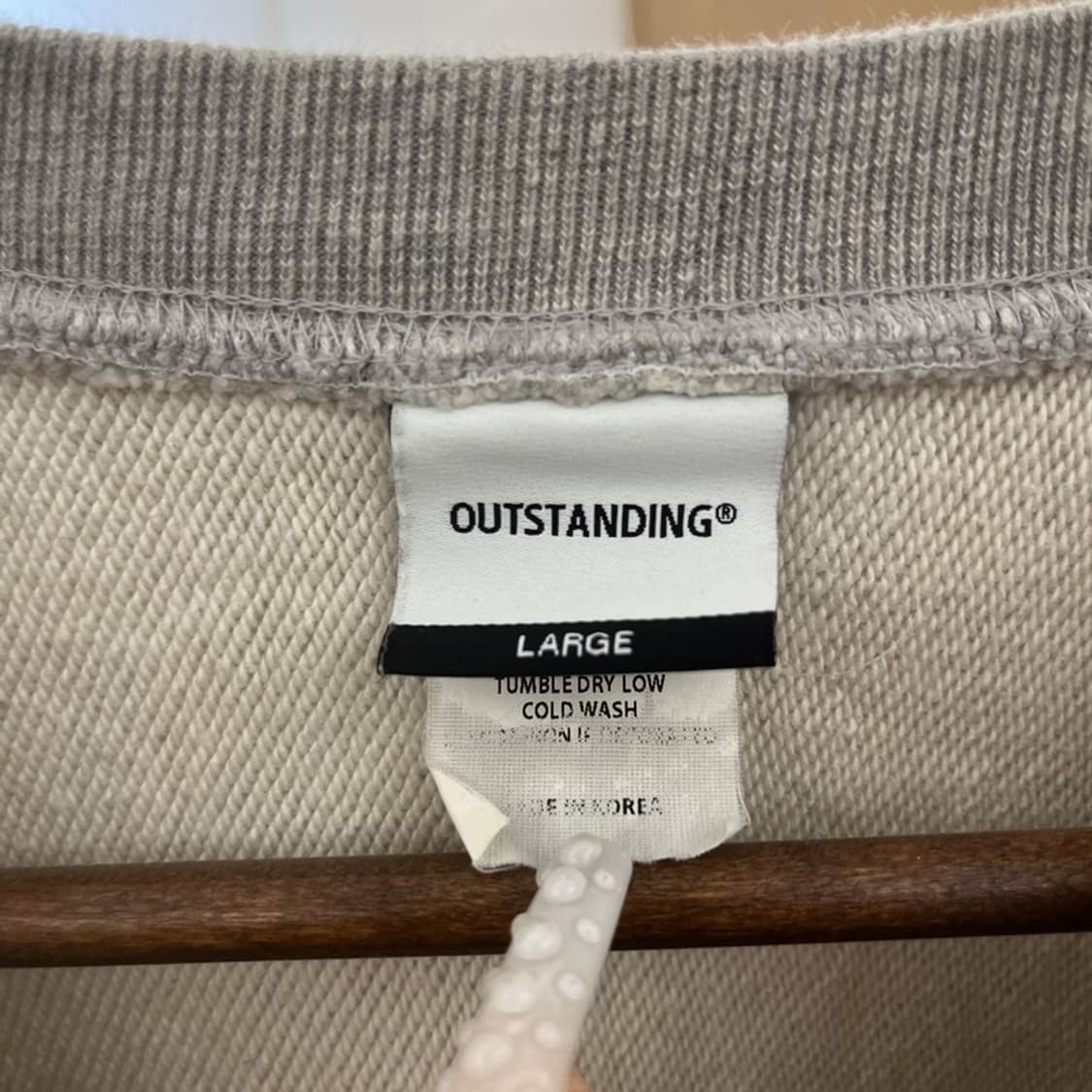 아웃스탠딩 스트릿 펑크 플라잉 타이거 맨투맨 L C10988 상품이미지5