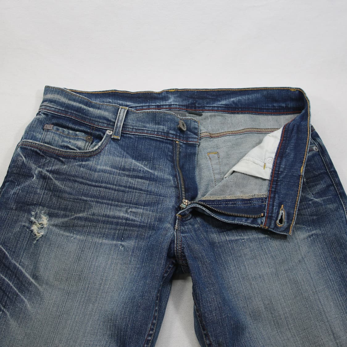 (착용컷) ARMANI EXCHANGE 데님 팬츠 (남성용 34.5) 상품이미지5
