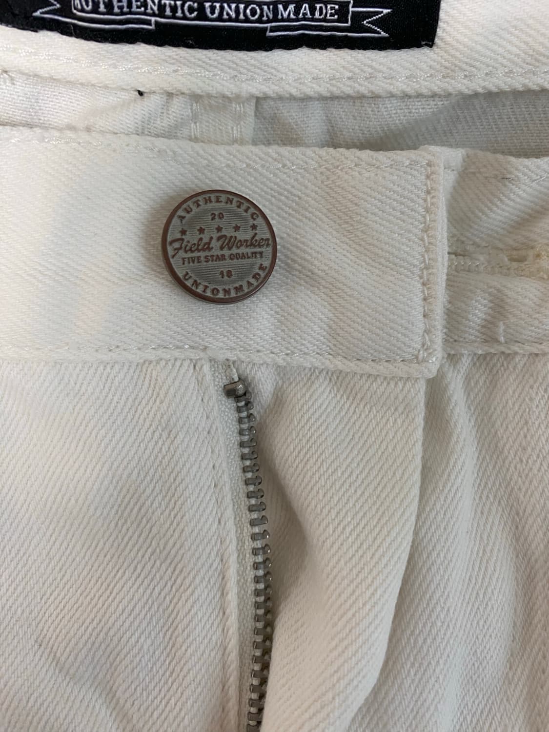필드워커 ONE WASHING STRAIGHT DENIM (XL) 상품이미지7