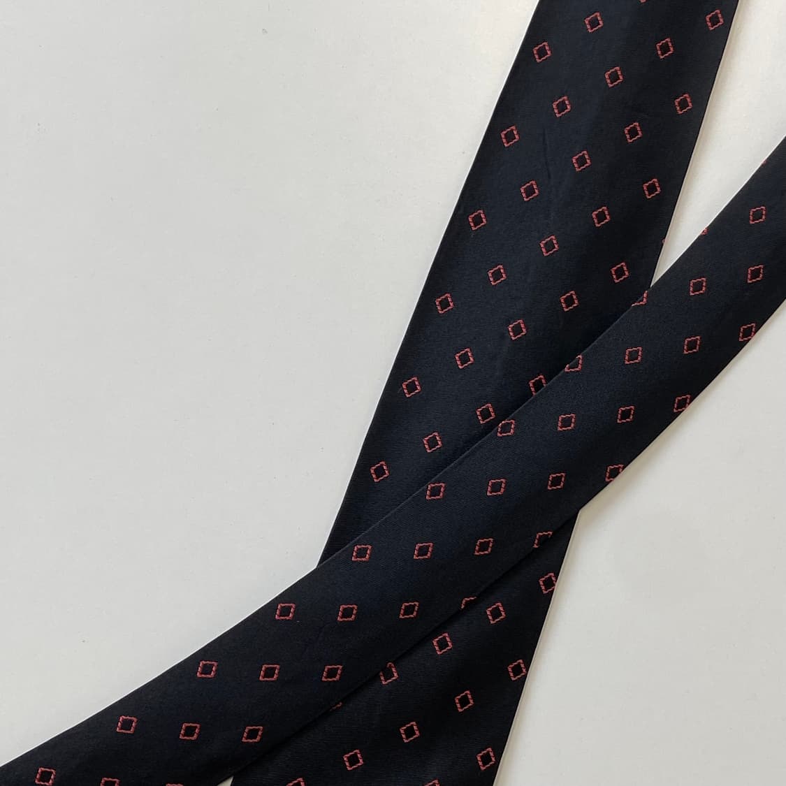 샤르베(Charvet) 명품 정품 블랙넥타이 7.8cm 상품이미지4