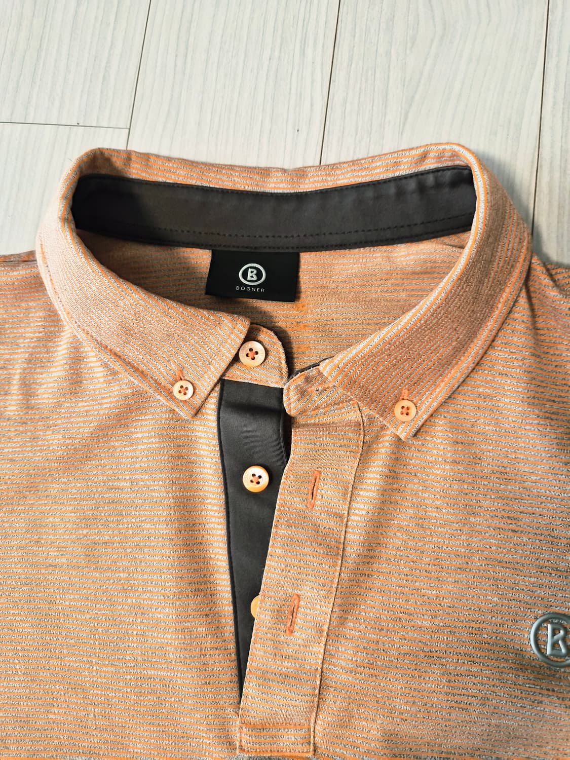 [정품] 보그너(BOGNER) 남성 골프 반팔 카라 티셔츠 (105) 상품이미지3