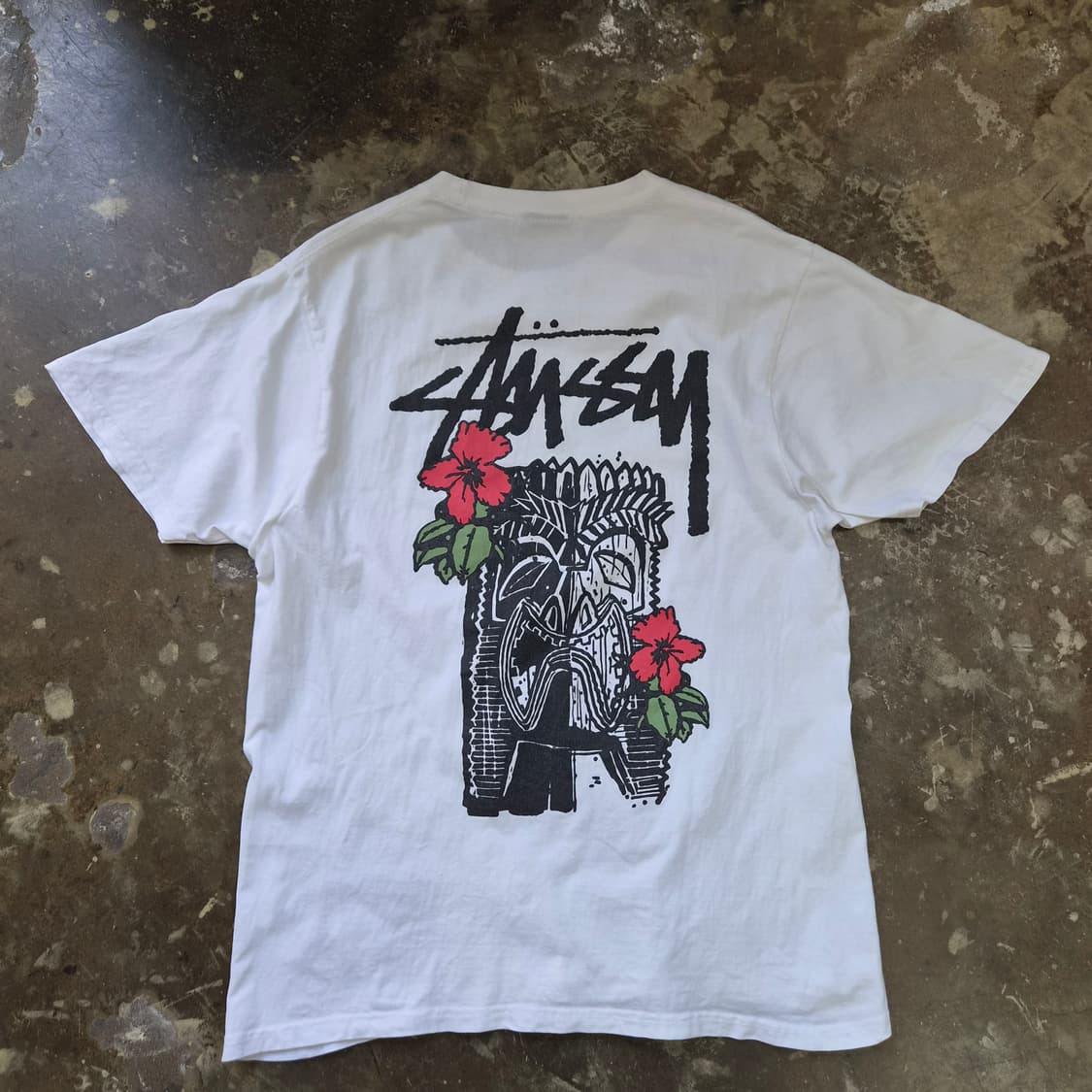 L) 스투시 티키 트라이브 반팔티 반팔티셔츠 스트릿패션 상품이미지4