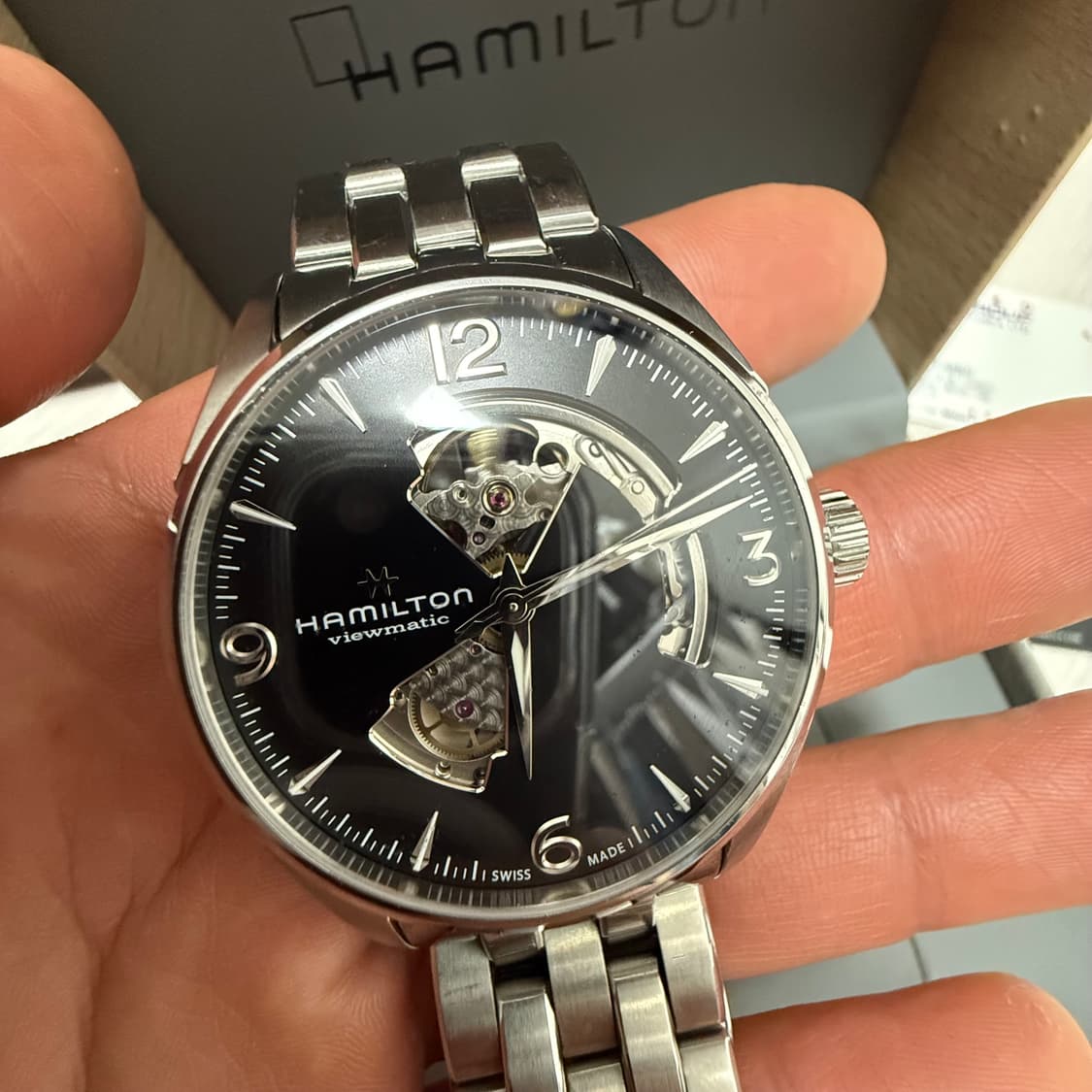[42mm] 해밀턴 재즈마스터 블랙 상품이미지2
