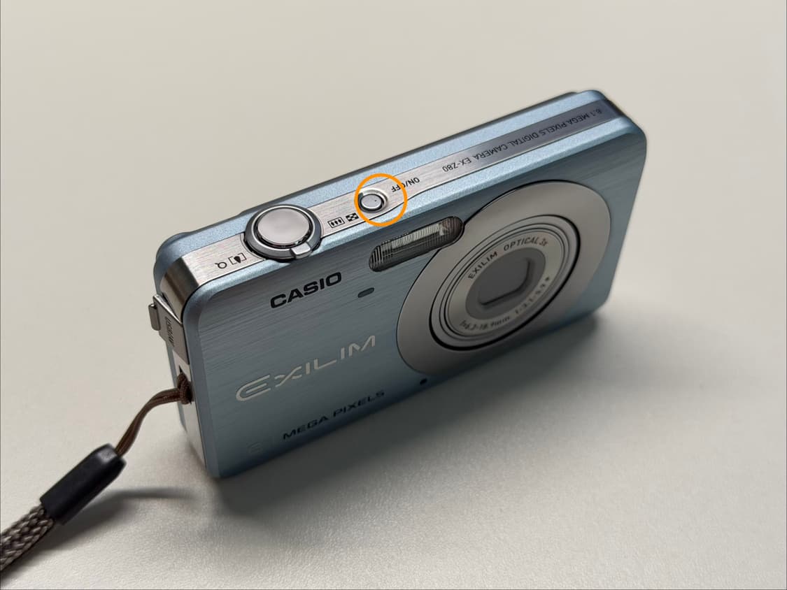 카시오 엑슬림 Z80 블루 상품이미지3