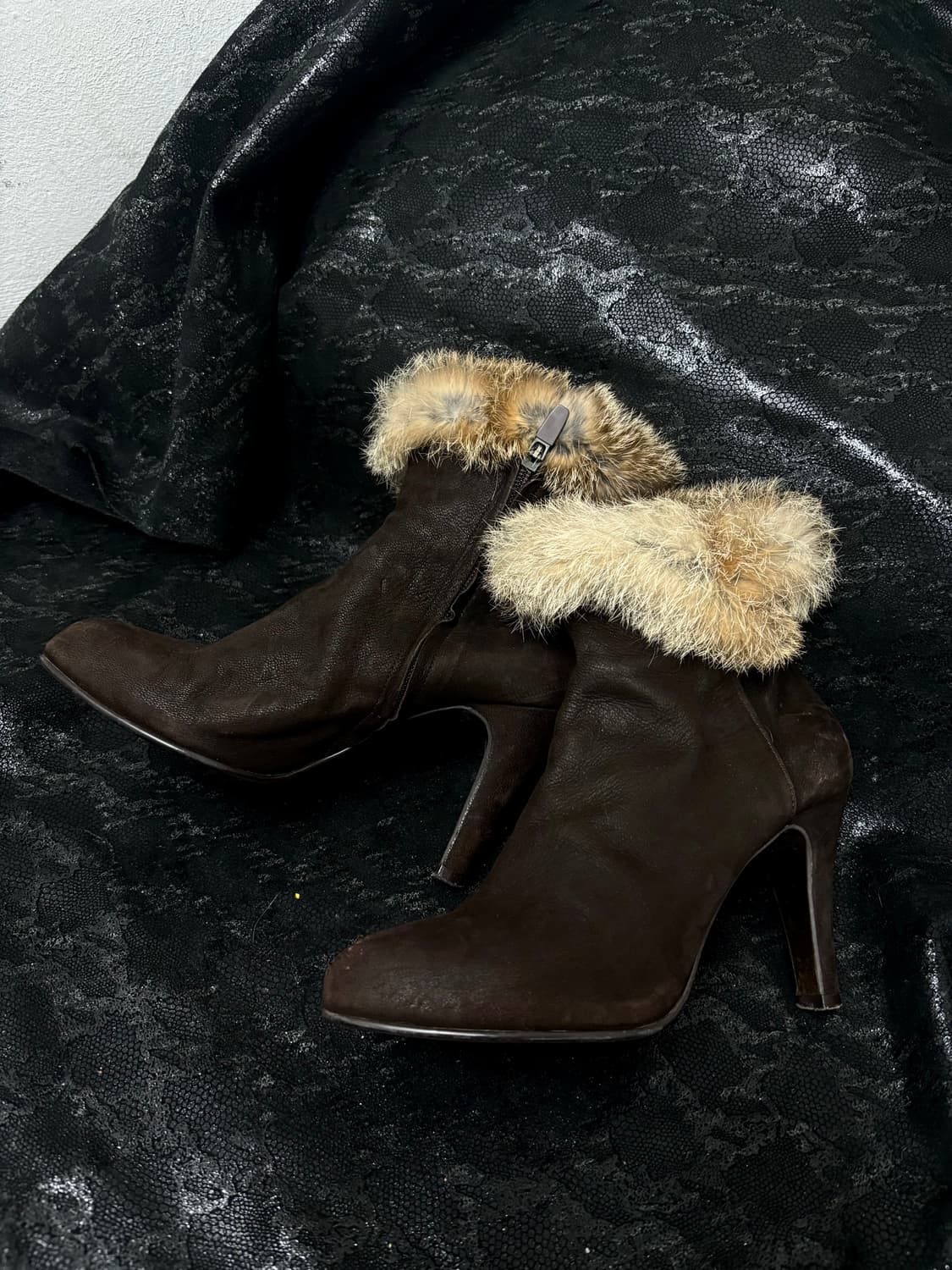 “SAERA” 00’s Mood Fur Trimming Shoes 상품이미지4