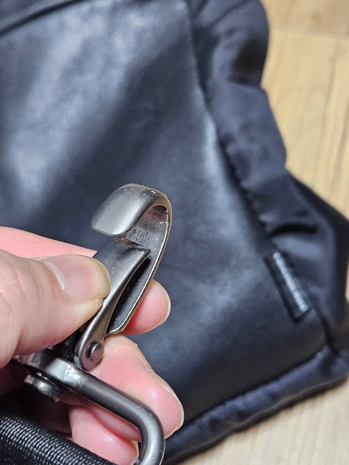 캘빈클라인 빈티지 레더 투웨이 백. 토트백 상품이미지7