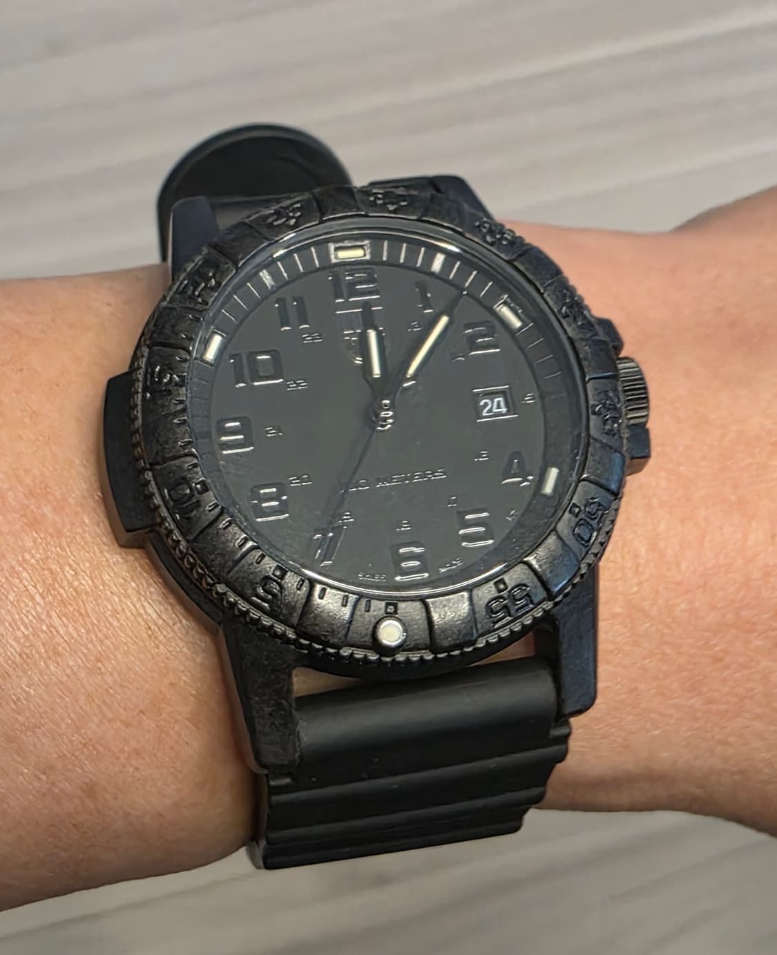 루미녹스 (LUMINOX) 블랙아웃 XS.0321.BO  (풀박스+보증서 상품이미지4