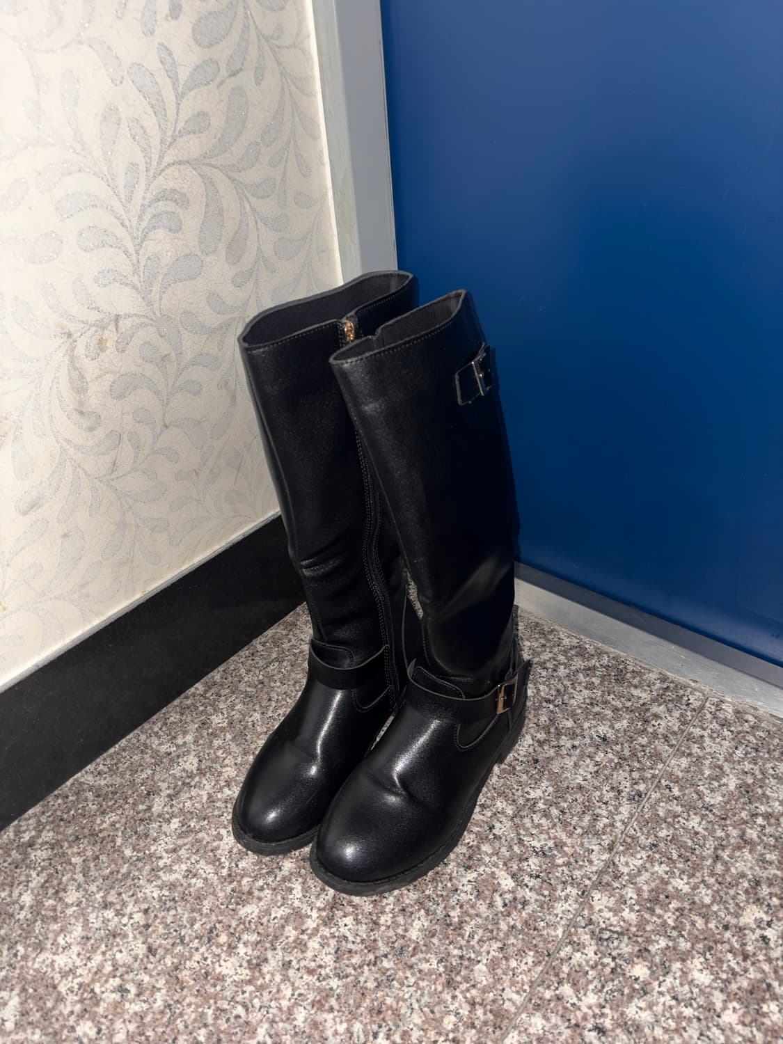 블랙 롱부츠 230 상품이미지1