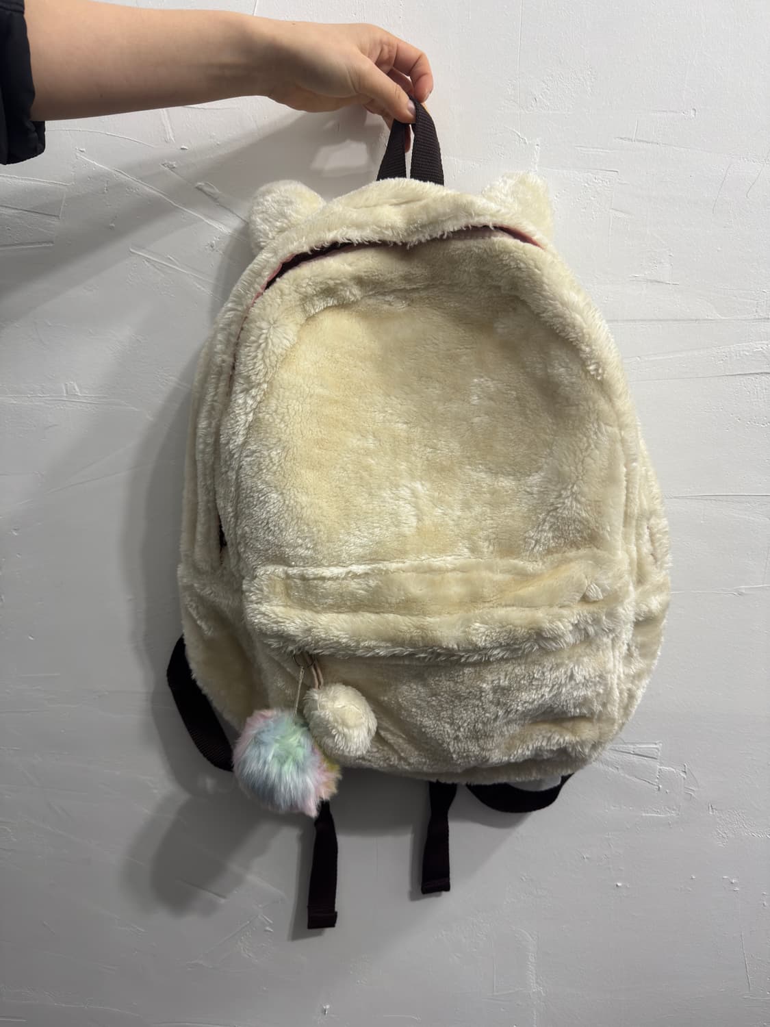fur bear backpack 상품이미지2