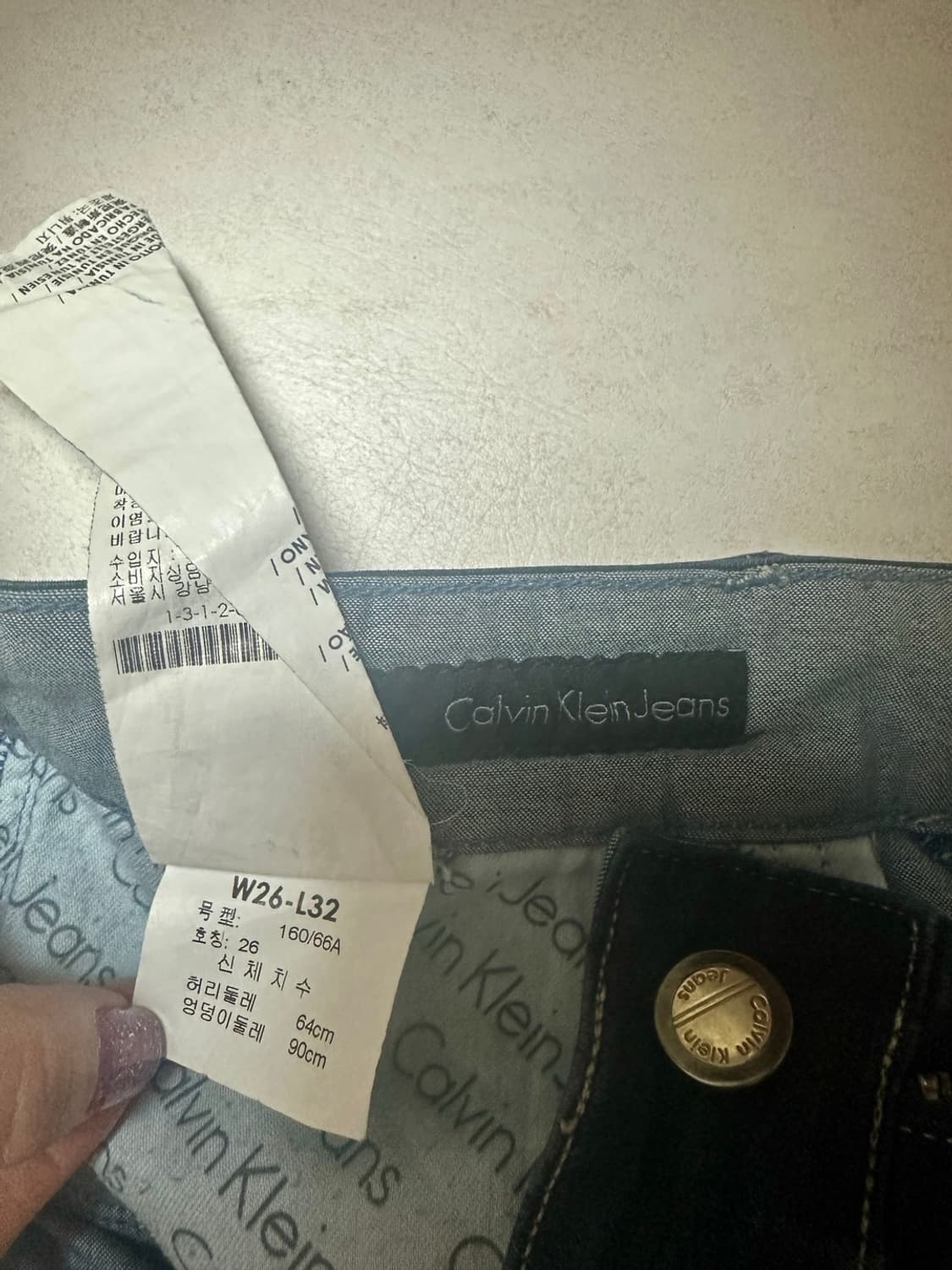 켈빈클라인 여자 청바지 상품이미지5