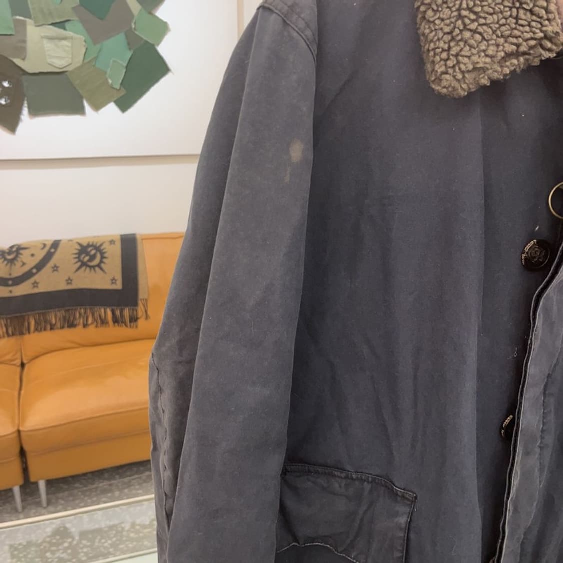 바버 BARBOUR 클래식 타탄 빈티지 왁스 자켓 105 C06309 상품이미지6