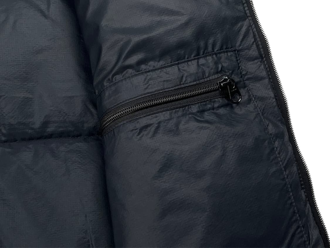 kangaroo leather light puffer jacket 상품이미지8