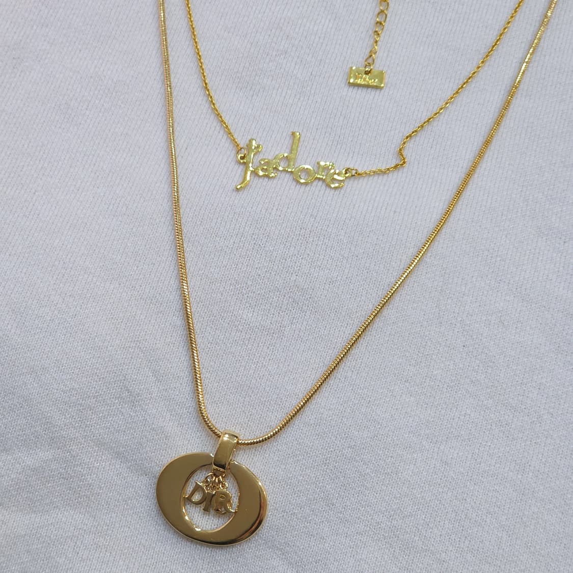 디올 dior 자도르 j'adore 목걸이 (극극희소 정품) 상품이미지4