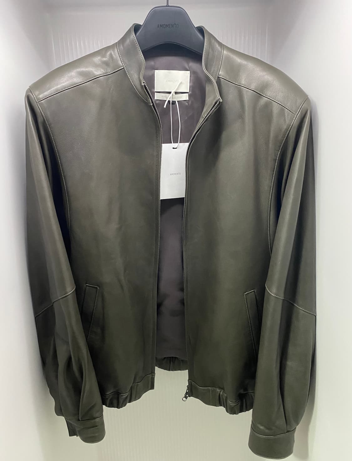 아모멘토 램스킨 자켓 상품이미지1