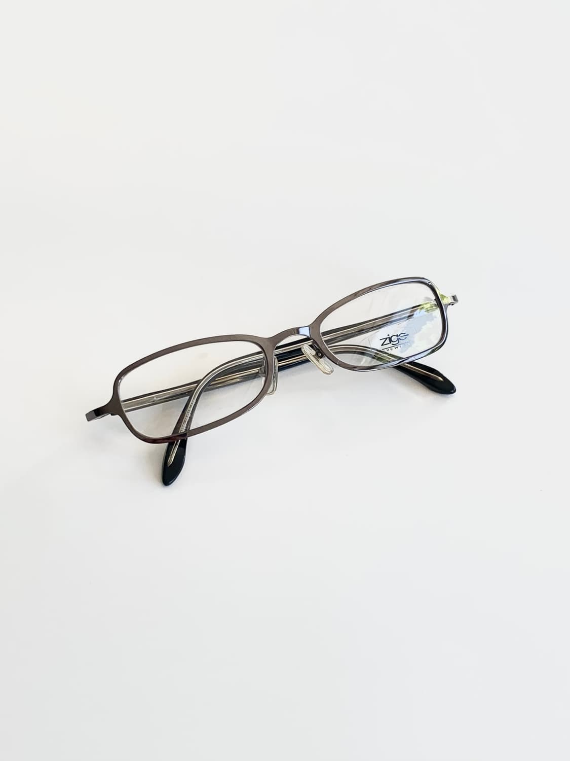 [픽키-576] 데일리 건메탈 오벌 안경테 온테 상품이미지1