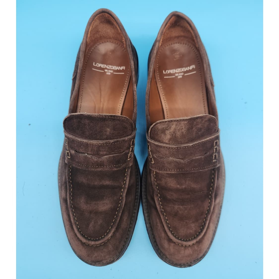 o 로렌조반피 스웨이드 남성로퍼 280 상품이미지2