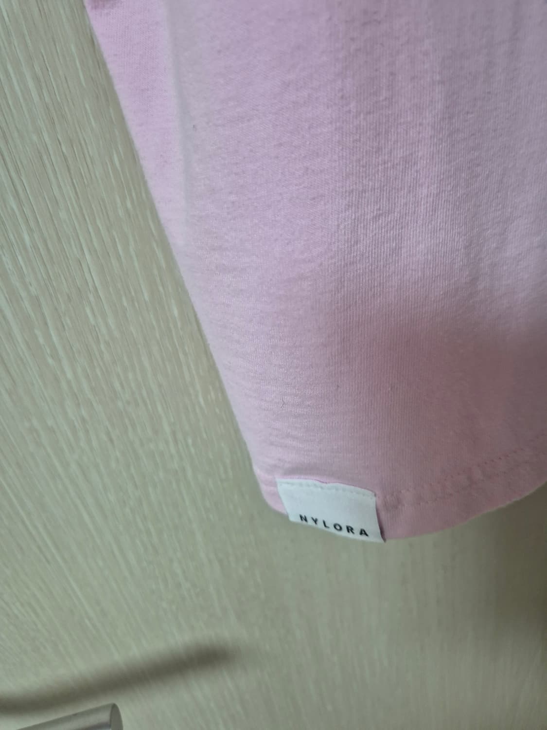 나일로라 티셔츠 핑크 반팔티 NYLORA  (M) 상품이미지4