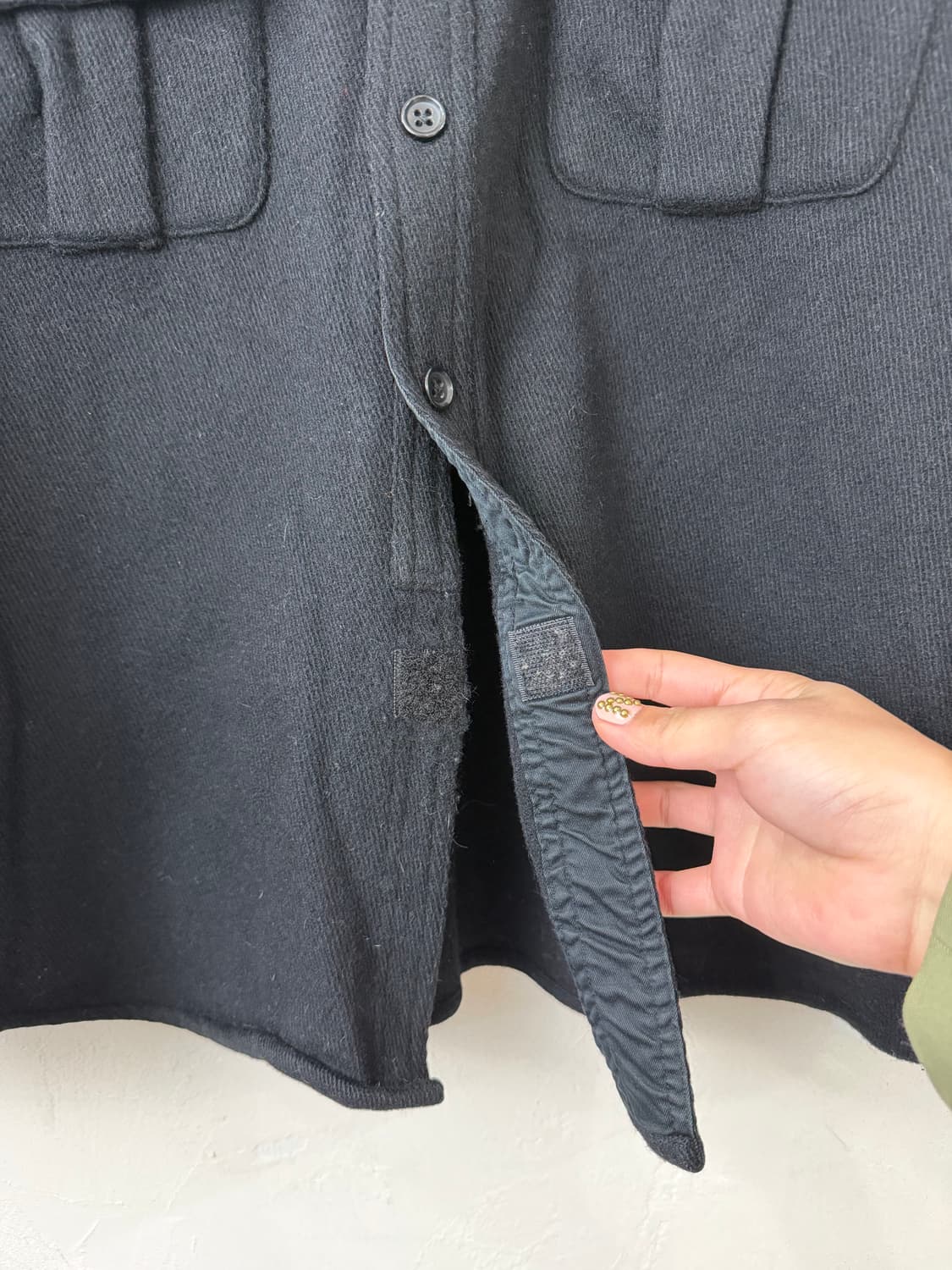 90s 스투시 울 CPO 셔츠 상품이미지5