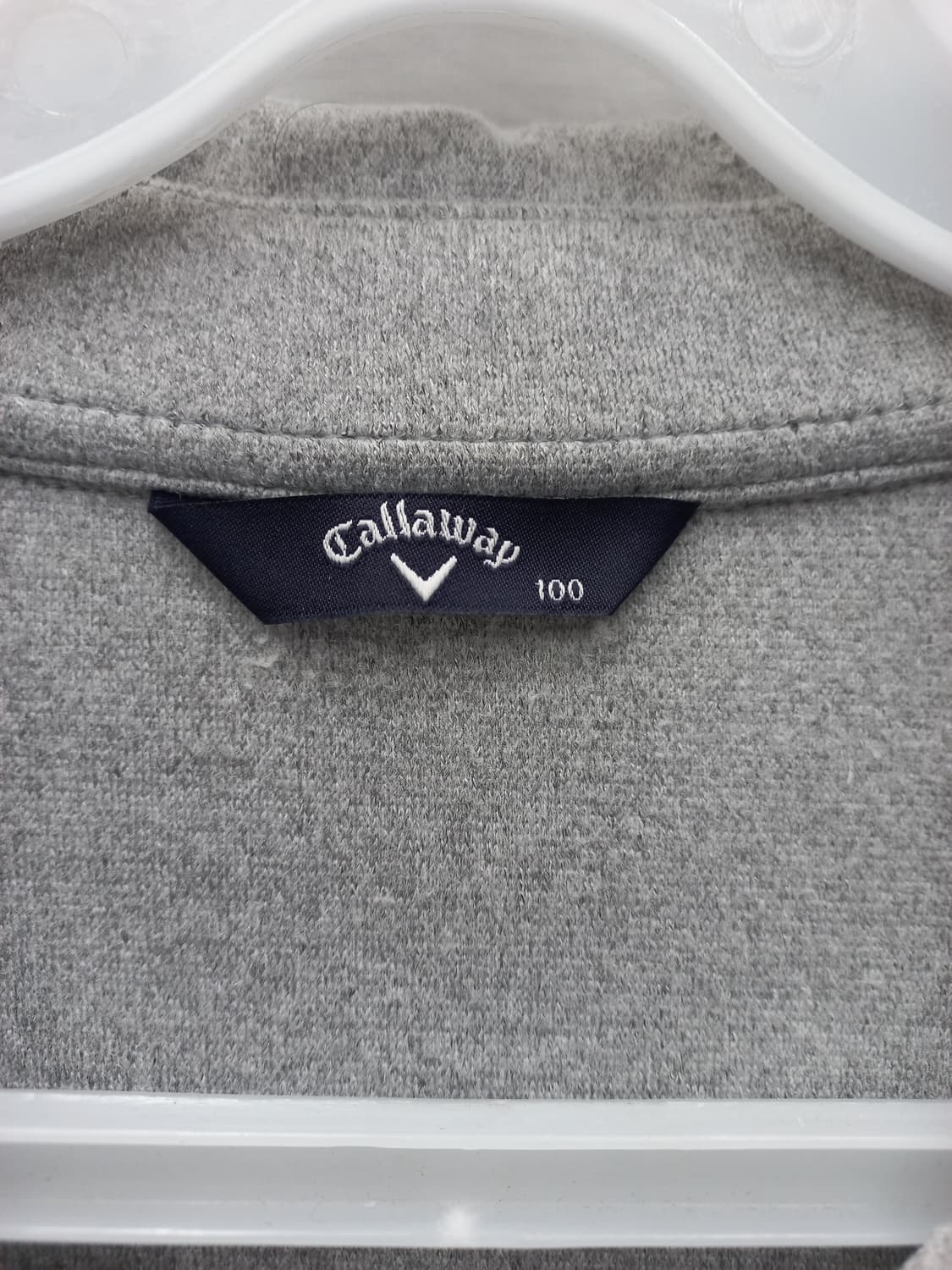 캘러웨이 골프 긴팔 카라티 남100 그레이 상품이미지3