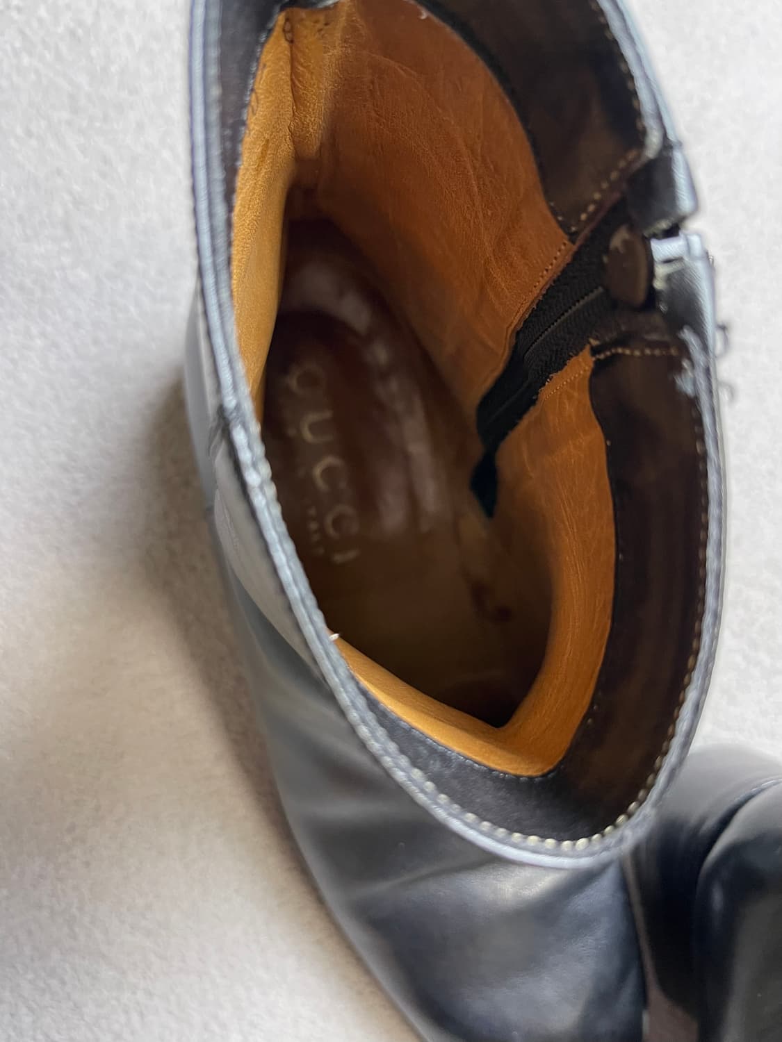 [8.5] VTG 구찌 레더부츠 -265-270  상품이미지7