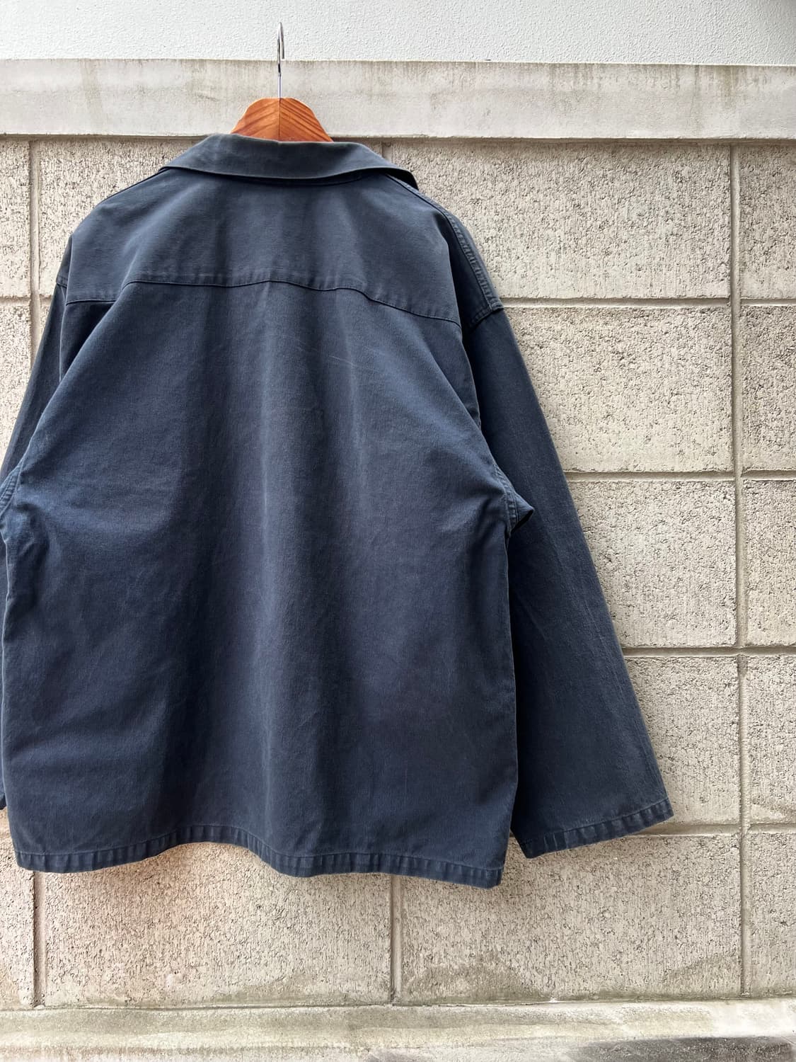 FRENCH FADED FISHERMAN 블랙프렌치워크스목자켓 상품이미지9
