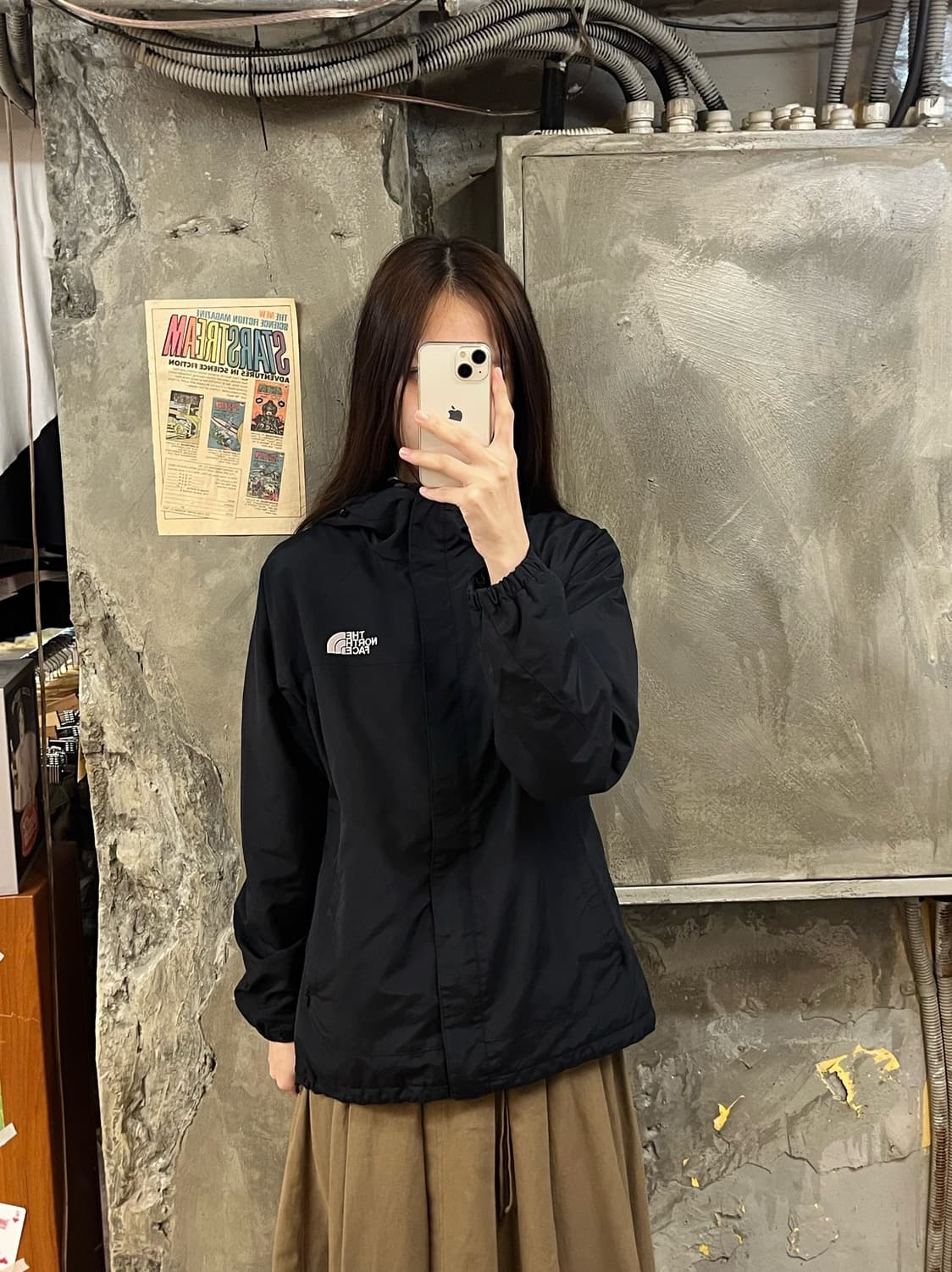 노스페이스 바람막이 블랙 90 #csz724 상품이미지2
