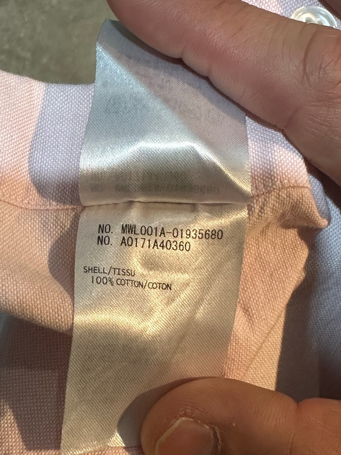 정품 톰브라운 셔츠 상품이미지6