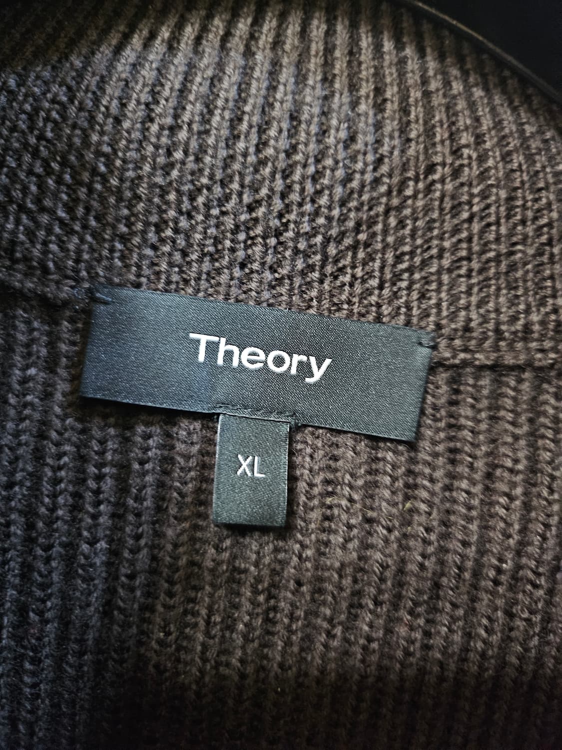 띠어리 남성 집업 가디건 XL 상품이미지2