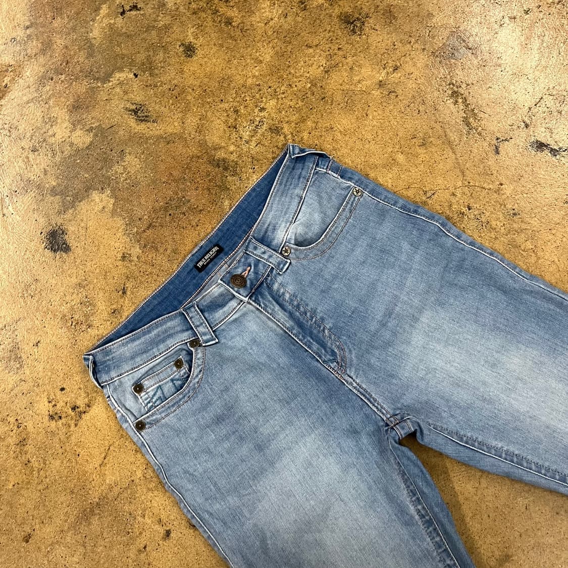 [정품/30] 트루릴리젼 연청 데님 청바지 b16 상품이미지1