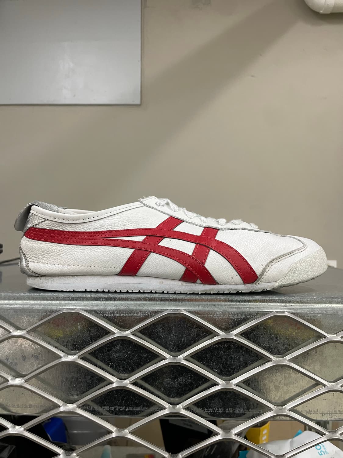 오니츠카타이거 멕시코66 화이트 레드 260  상품이미지4