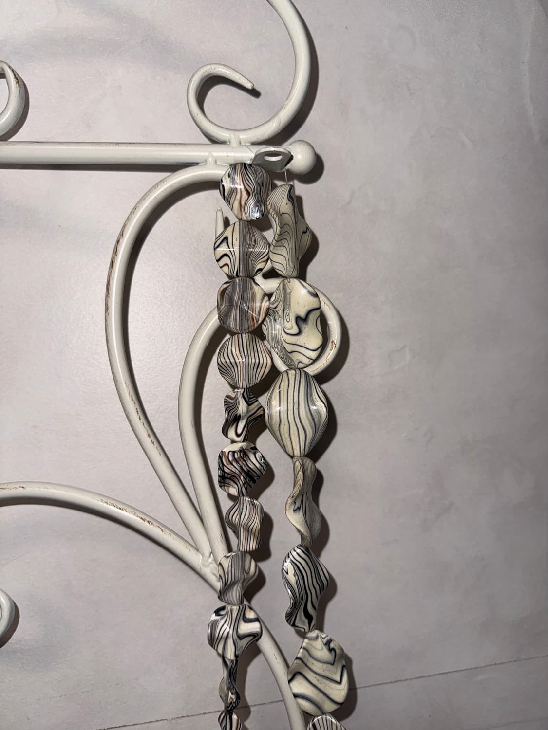 Ivory oriental marble necklace  상품이미지3