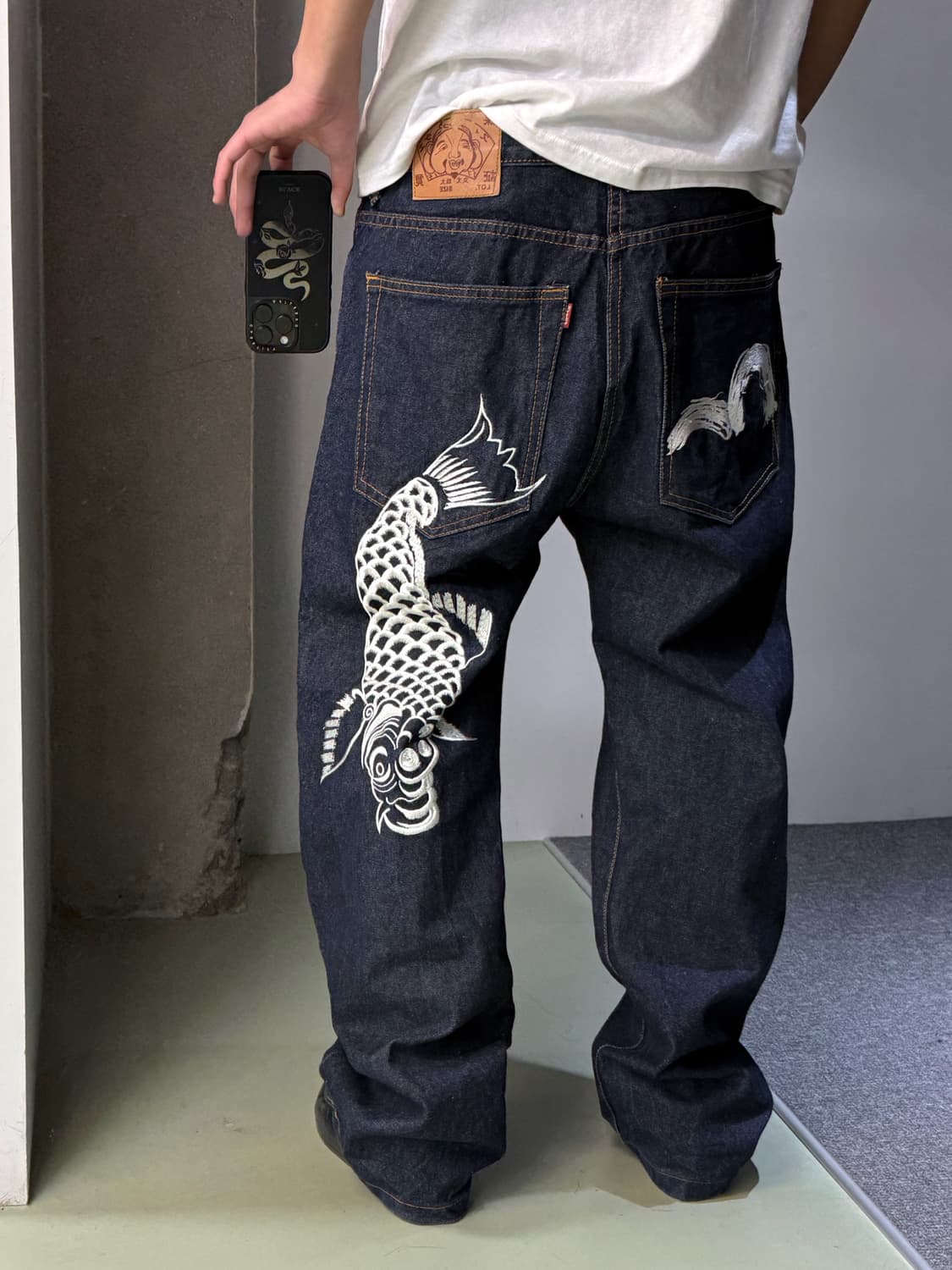 에비수 이레즈미 데님 팬츠 상품이미지1