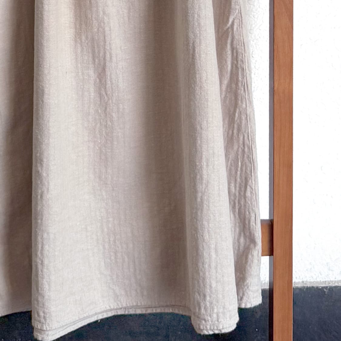 오트밀 소녀 버튼 드레스 상품이미지3