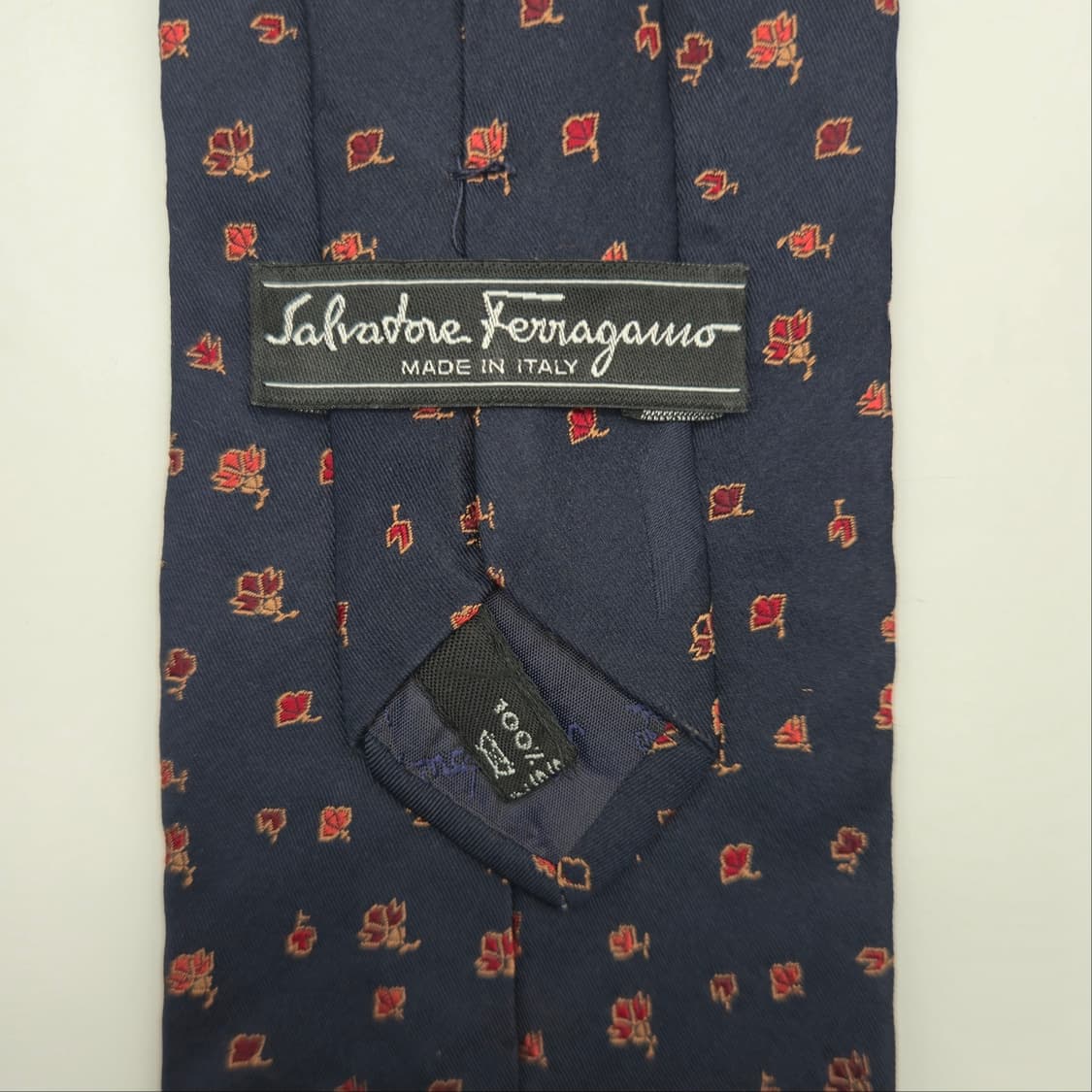 페라가모 실크 넥타이 [BCF10803_0017-07] 상품이미지5